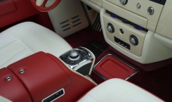 2014 Rolls Royce Phantom White and Red Console