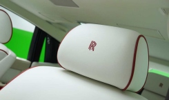 2014 Rolls Royce Phantom White Headrest