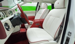 2014 Rolls Royce Phantom White Seats with Red