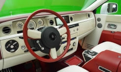 2014 Rolls Royce Phantom White Steering Wheel