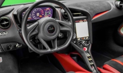 2018 McLaren 720 S Grey Steering Wheel