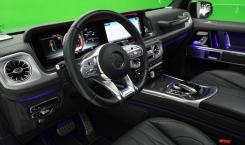 2019 Mercedes AMG G63 Monza Grey Interior