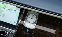 2019 Rolls Royce Ghost in Blue Clock