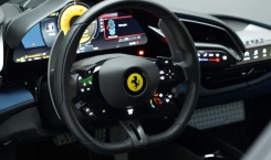 2021 Ferrari SF90 Stradale Blue Steering Wheel
