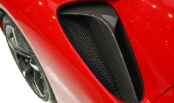 2021 Ferrari SF90 Stradale Assestto Fiorano in Red and Silver Side Vent