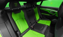 2021 Lamborghini Urus Green Back Seats