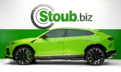 2021 Lamborghini Urus Side Green
