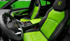 2021 Lamborghini Urus Green Seats