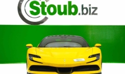 2022 Ferrari SF90 Stradale in Yellow Front
