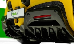 2022 Ferrari SF90 Stradale in Yellow Steering Wheel Exhaust