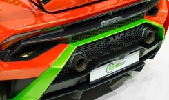 2022 Lamborghini Huracan STO Exhaust Pipes