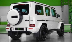 2022 Mercedes AMG G63 White  Back