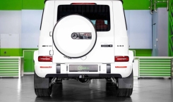 2022 Mercedes AMG G63 White Back Photo