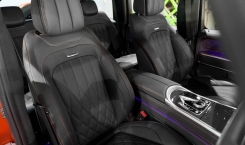 2022 Mercedes AMG G63 Front Seats in Black Dinamica