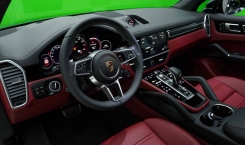 2022 Porsche Cayenne GTS Red Interior