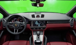 2022 Porsche Cayenne GTS Red Interior