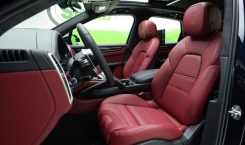 2022 Porsche Cayenne GTS Red Front Seats