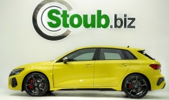 2023 Audi RS3 Yellow Side Photo