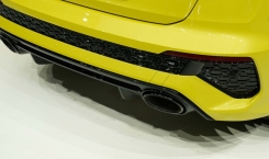 2023 Audi RS3 Yellow Exhaust Pipes