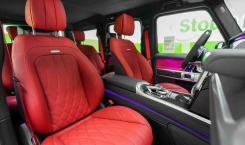 2023 Mercedes AMG G63 Red Front Seats