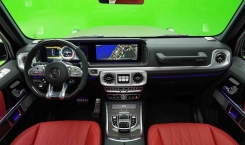 2023 Mercedes AMG G63 Olive Green Magno Interior