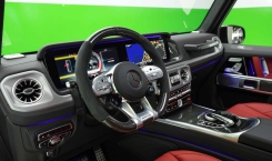 2023 Mercedes AMG G63 Olive Green Magno Interior