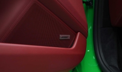 2023 Porsche 911 Turbo S Cabriolet Python Green Bose Speaker