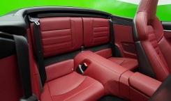 2023 Porsche 911 Turbo S Cabriolet Python Green Back Seats