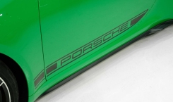 2023 Porsche 911 Turbo S Cabriolet Python Green Sticker