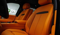 2023 Rolls Royce Cullinan in Black, Mandarin Seats