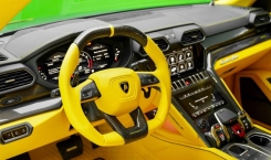 Lamborghini Urus Mansory Steering in Yellow