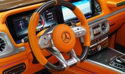 Mercedes  G700 Brabus Steering Wheel