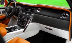 Rolls Royce Cullinan Orange Interior