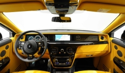 Rolls Royce Phantom Inside View Yellow