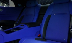 Rolls Royce Wraith Back Seats Blue