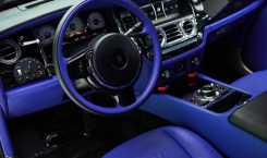 Rolls Royce Wraith Blue Steering Wheel