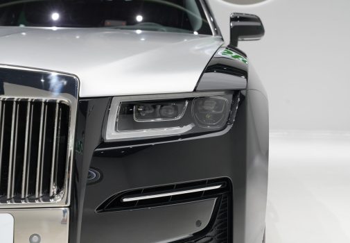 2021 Rolls Royce Ghost with Silver Bonnet