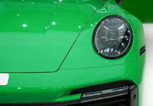 2023 Porsche 911 Turbo S in Green Python