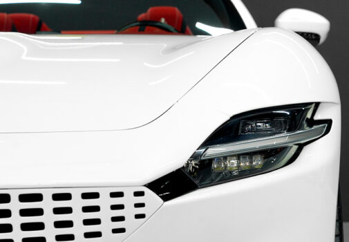 2026 Ferrari Roma Spider Bianco Avus