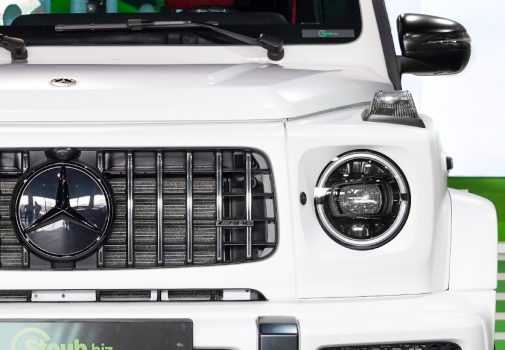 Mercedes G63 AMG White Magno