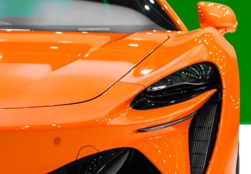 2025 McLaren Orange